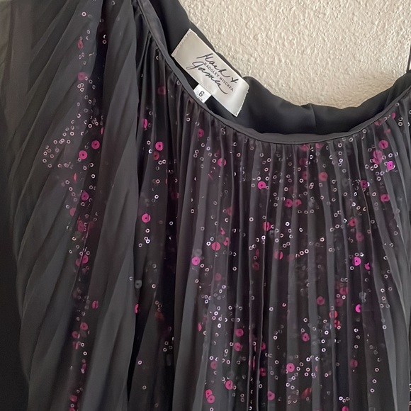 Badgley Mischka Sequin Cocktail Dress - Picture 3 of 7